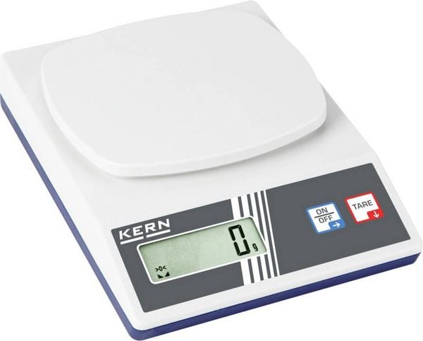 Kern EFS 2000-0 Schulwaage Wägebereich (max.) 2.2kg Ablesbarkeit 1g batteriebetrieben Weiß