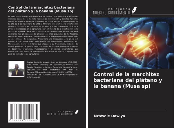 Produktbild: Control de la marchitez bacteriana del pl&aacute;tano y la banana (Musa sp)