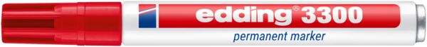 Produktbild: EDDING&reg; Permanent Marker 3300, rot