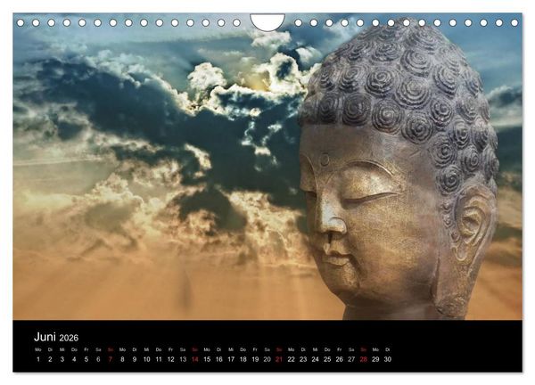 Produktbild: All U Buddhas (Wandkalender 2026 DIN A4 quer), CALVENDO Monatskalender