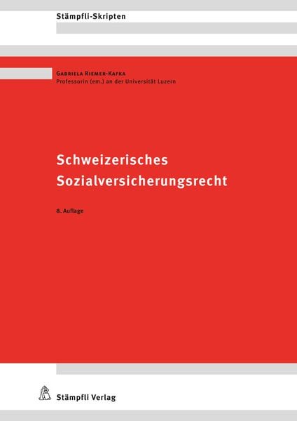 Produktbild: Schweizerisches Sozialversicherungsrecht