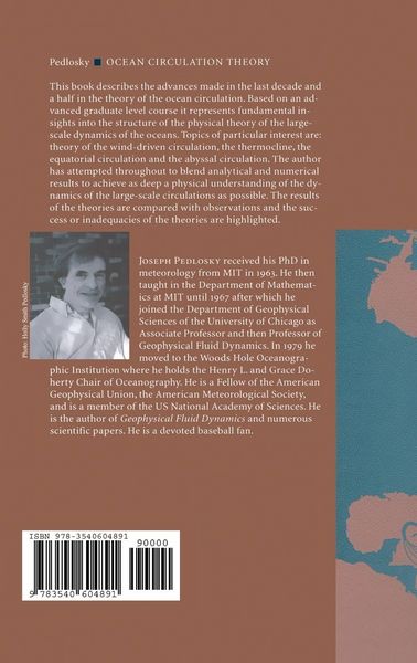 Produktbild: Ocean Circulation Theory