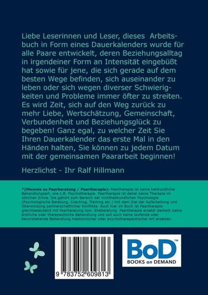 Produktbild: 5 Minuten Paartherapie an jedem Tag - 365 &Uuml;bungen und Denkimpulse aus der Paarberatung