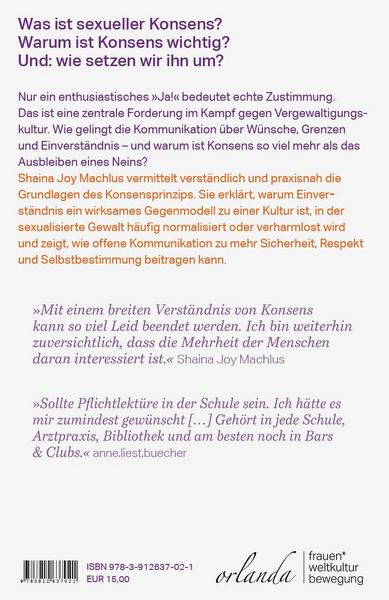 Produktbild: Nur Ja! hei&szlig;t Ja. Eine Anleitung zum sexuellen Konsens