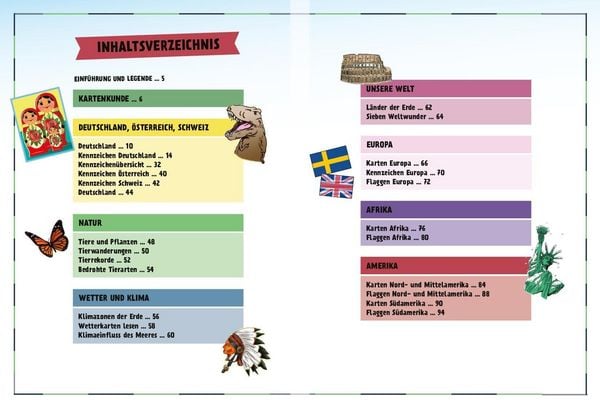 Produktbild: Kinderatlas Deutschland, Europa, die Welt