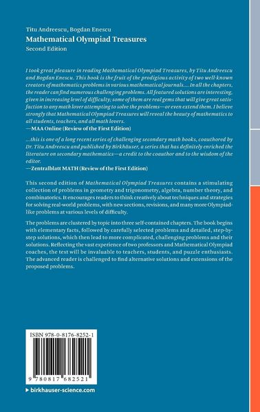Produktbild: Mathematical Olympiad Treasures