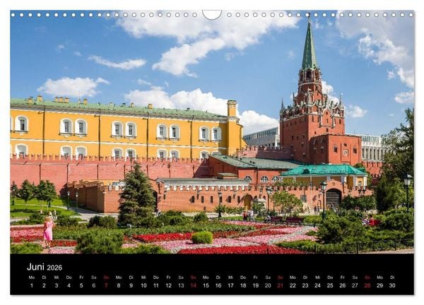 Produktbild: Moskau 2026 (Wandkalender 2026 DIN A3 quer), CALVENDO Monatskalender