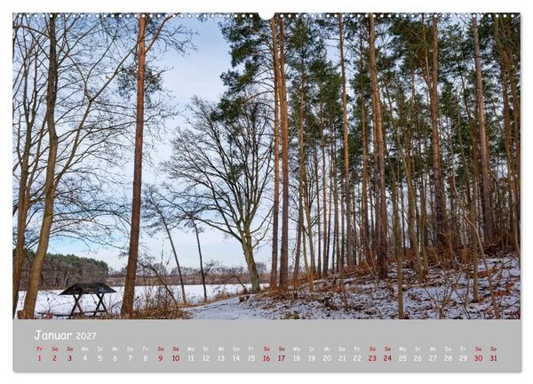 Produktbild: Biosph&auml;renreservat Schorfhede-Chorin (Wandkalender 2027 DIN A2 quer), CALVENDO Monatskalender