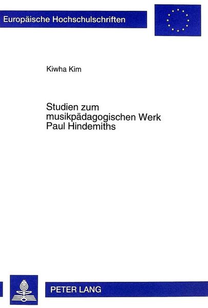 Produktbild: Studien zum musikp&auml;dagogischen Werk Paul Hindemiths