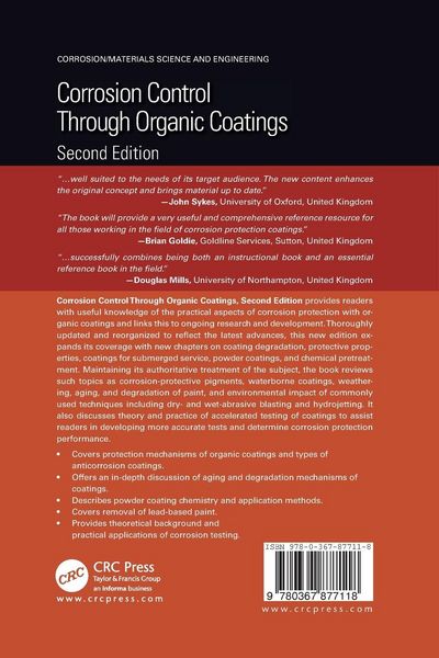 Produktbild: Corrosion Control Through Organic Coatings