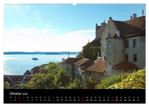 Produktbild: Ein Jahr am BODENSEE (hochwertiger Premium Wandkalender 2026 DIN A2 quer), Kunstdruck in Hochglanz