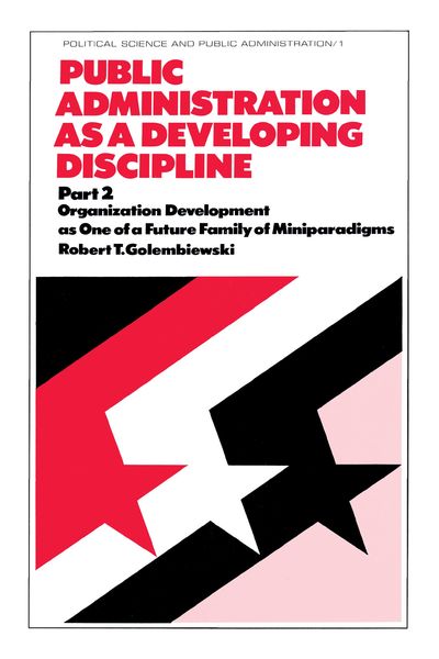 Produktbild: Public Administration as a Developing Discipline