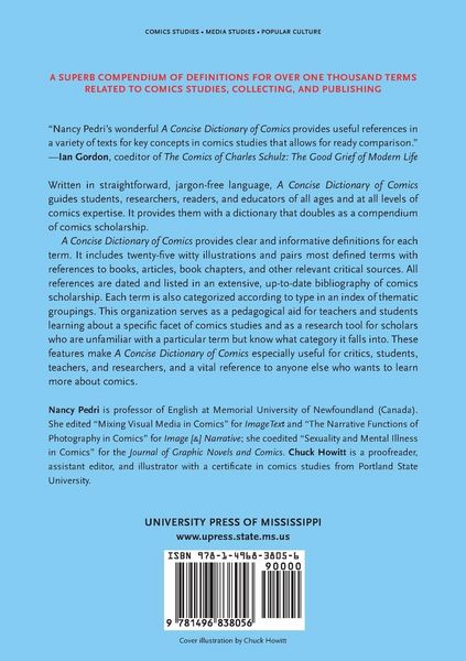 Produktbild: Concise Dictionary of Comics