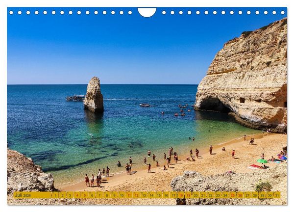 Produktbild: Algarve pur (Wandkalender 2026 DIN A4 quer), CALVENDO Monatskalender