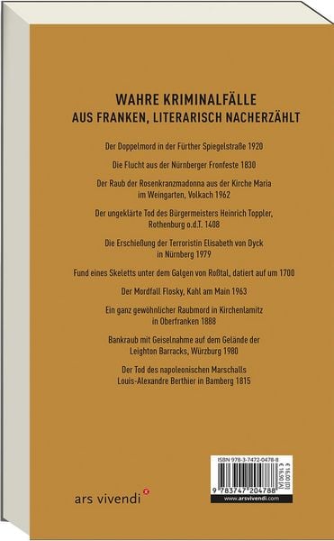 Produktbild: True Crime Tatort Franken