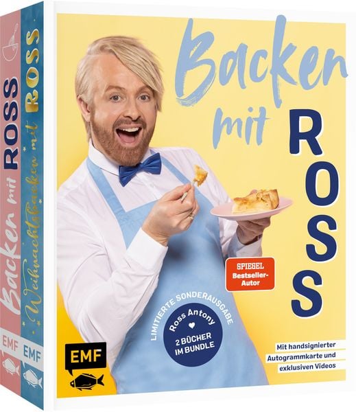 Backen mit Ross Antony (Limitierte Sonderausgabe mit handsignierter Autogrammkarte und exklusiven Videos), Gebundene Ausgabe von Ross Antony, Edition