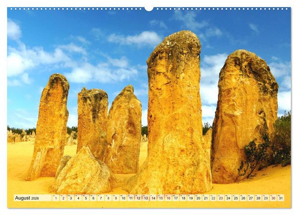 Produktbild: Australien - "Nur wo Du zu Fu&szlig; warst, bist Du wirklich gewesen" (hochwertiger Premium Wandkalender 2026 DIN A2 quer), Kunstdruck in Hochglanz