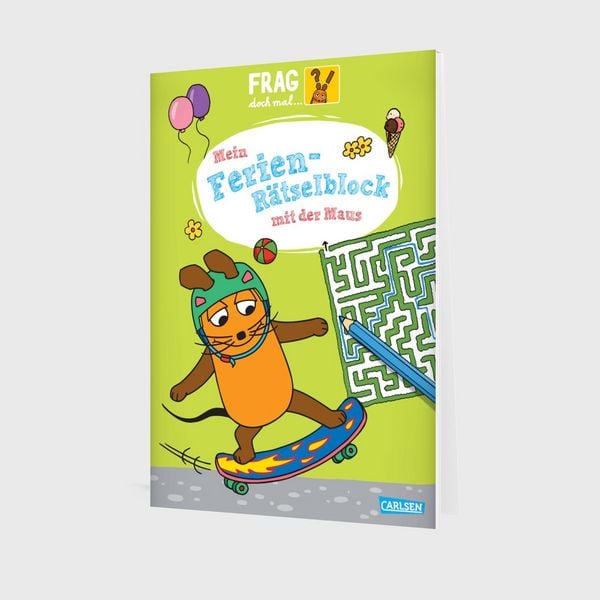 Produktbild: Frag doch mal ... die Maus: Mein Ferien-R&auml;tselblock mit der Maus