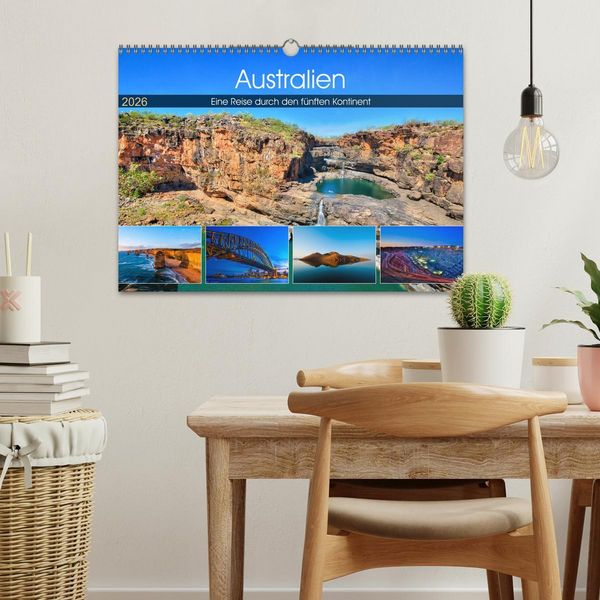 Produktbild: Australien - Travel The Gravel (Wandkalender 2026 DIN A3 quer), CALVENDO Monatskalender