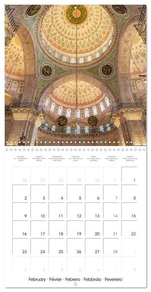 Produktbild: Turkey - Istanbul (Wall Calendar 2026 12 &times; 12 Inch) CALVENDO 12 Month Wall Calendar