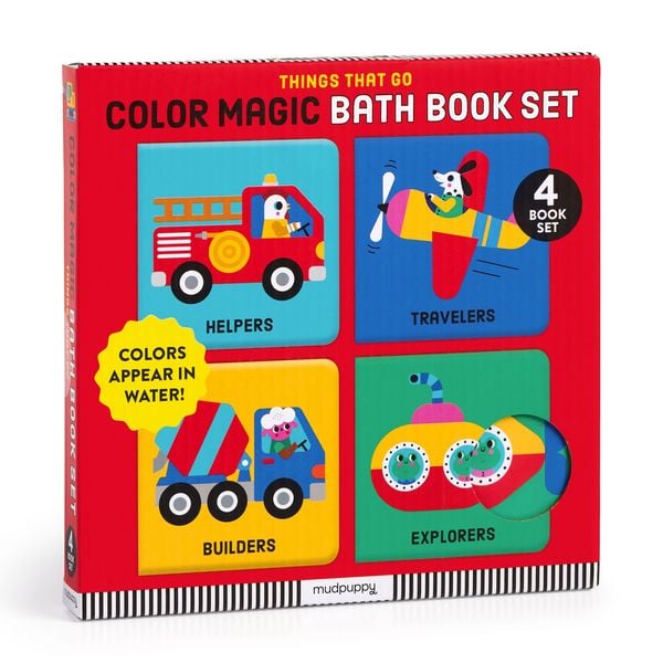 Produktbild: Things That Go Color Magic Bath Book Set