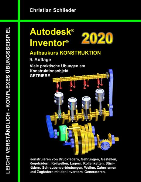 Produktbild: Autodesk Inventor 2020 - Aufbaukurs Konstruktion