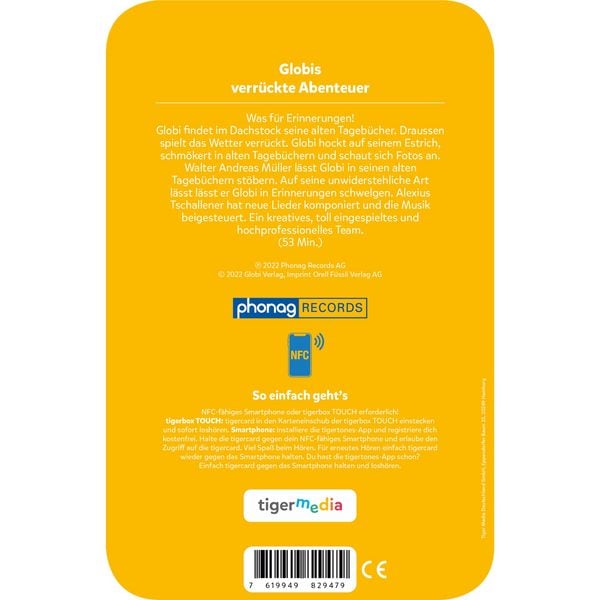 Produktbild: Tigercard - Globis verr&uuml;ckte Abenteuer