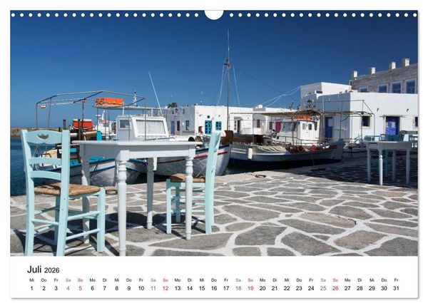 Produktbild: Paros, Perle der Kykladen (Wandkalender 2026 DIN A3 quer), CALVENDO Monatskalender