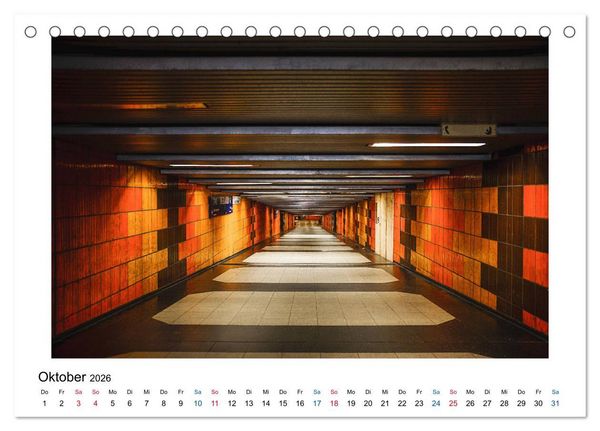 Produktbild: K&ouml;ln - Unten (Tischkalender 2026 DIN A5 quer), CALVENDO Monatskalender