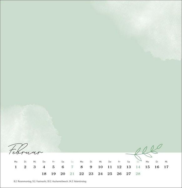 Produktbild: Kreativkalender zum Aufstellen Gl&uuml;cksmomente 2027