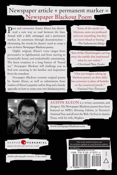 Produktbild: Newspaper Blackout