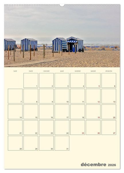 Produktbild: Comt&eacute; belge de Flandre (Calendrier mural 2026 DIN A2 horizontal), CALVENDO calendrier mensuel