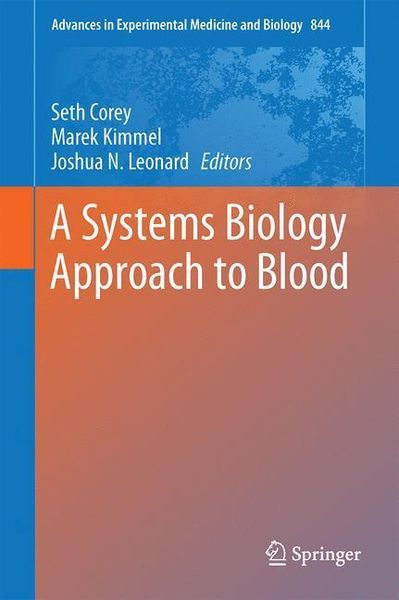 Produktbild: A Systems Biology Approach to Blood