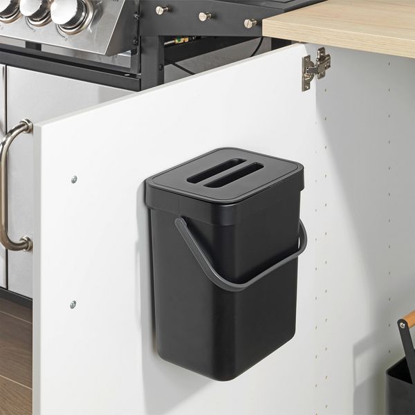 Produktbild: Abfallsammler mit Griff Mod. Tago 5 Liter, flexibel einsetzbar