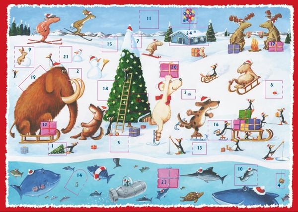 Produktbild: Weihnachten am Pol Adventskalender