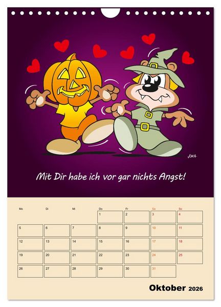 Produktbild: Ein Jahr mit Dir! (Wandkalender 2026 DIN A4 hoch), CALVENDO Monatskalender