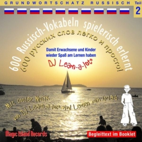 600 Russisch Vokabeln spielerisch erlernt. Grundwortschatz 2 - Horst D. Florian, CD, 9783900248826