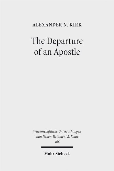 Produktbild: The Departure of an Apostle