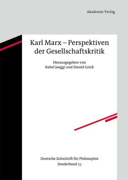 Produktbild: Karl Marx &ndash; Perspektiven der Gesellschaftskritik