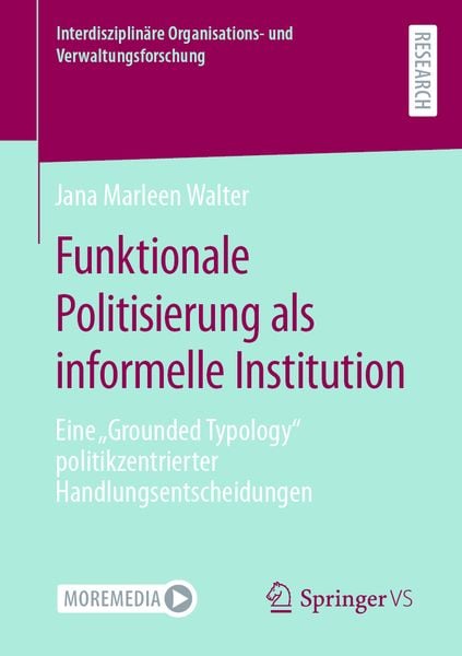 Produktbild: Funktionale Politisierung als informelle Institution
