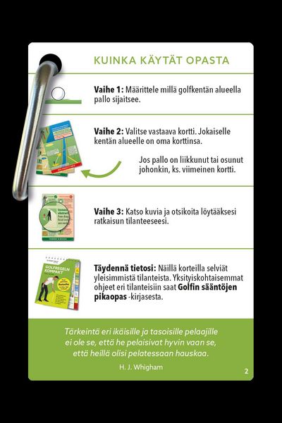 Produktbild: Golfin s&auml;&auml;nn&ouml;t MUKAAN