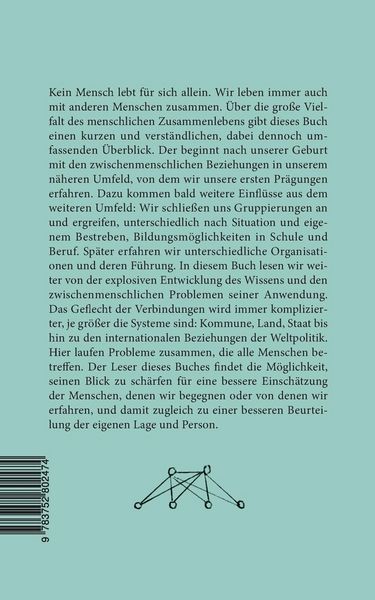 Produktbild: Das menschliche Zusammenleben