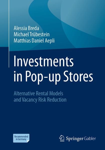 Produktbild: Investments in Pop-up Stores
