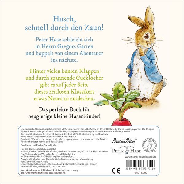 Produktbild: Die Geschichte von Peter Hase
