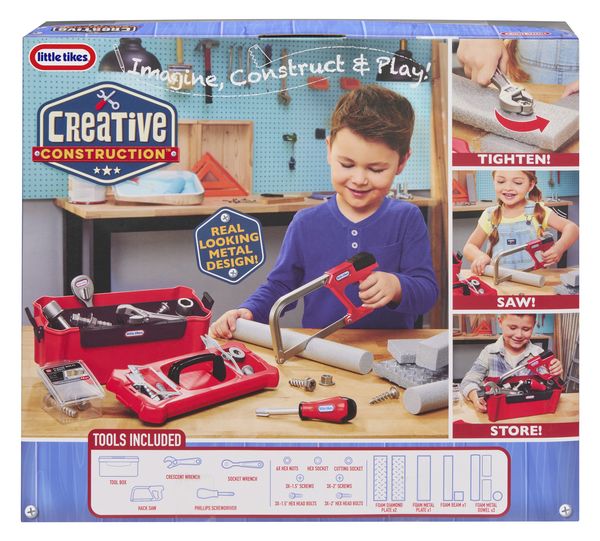 Produktbild: Creative Construction - Werkzeugkasten-Set