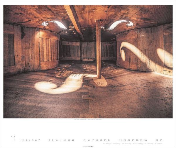 Produktbild: Architecture in Music Kalender 2027 - Musikinstrumente von innen