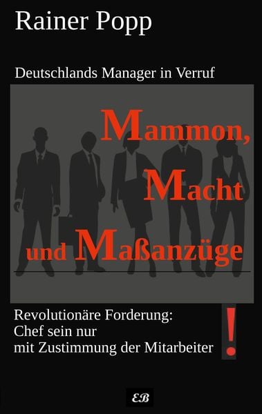 Produktbild: Mammon, Macht und Ma&szlig;anz&uuml;ge