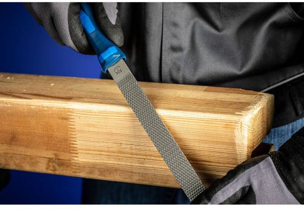 Produktbild: PFERD TOOLS 11232206 Feilraspel Flachstumpf Kreuzhieb 1/Raspelhieb 1 inkl. Ergonomie-Feilenheft L&auml;nge 200 mm 1 St.