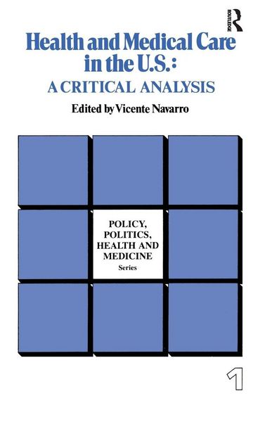 Produktbild: Health and Medical Care in the U.S.