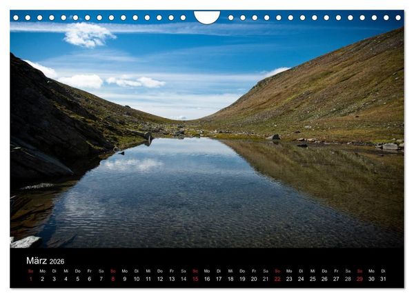 Produktbild: Norwegen - Alpine Landschaften (Wandkalender 2026 DIN A4 quer), CALVENDO Monatskalender